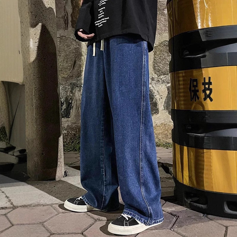 LabourX 'Men's Straight Loose  Design Jeans
