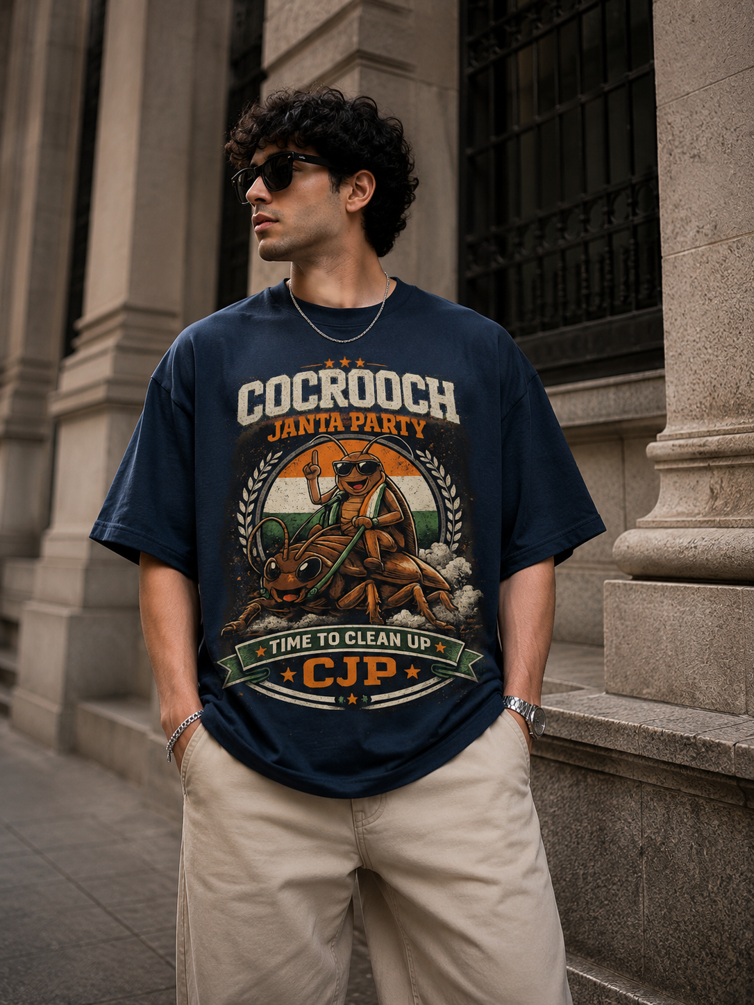 CJP wears' premium Oversized T shirt