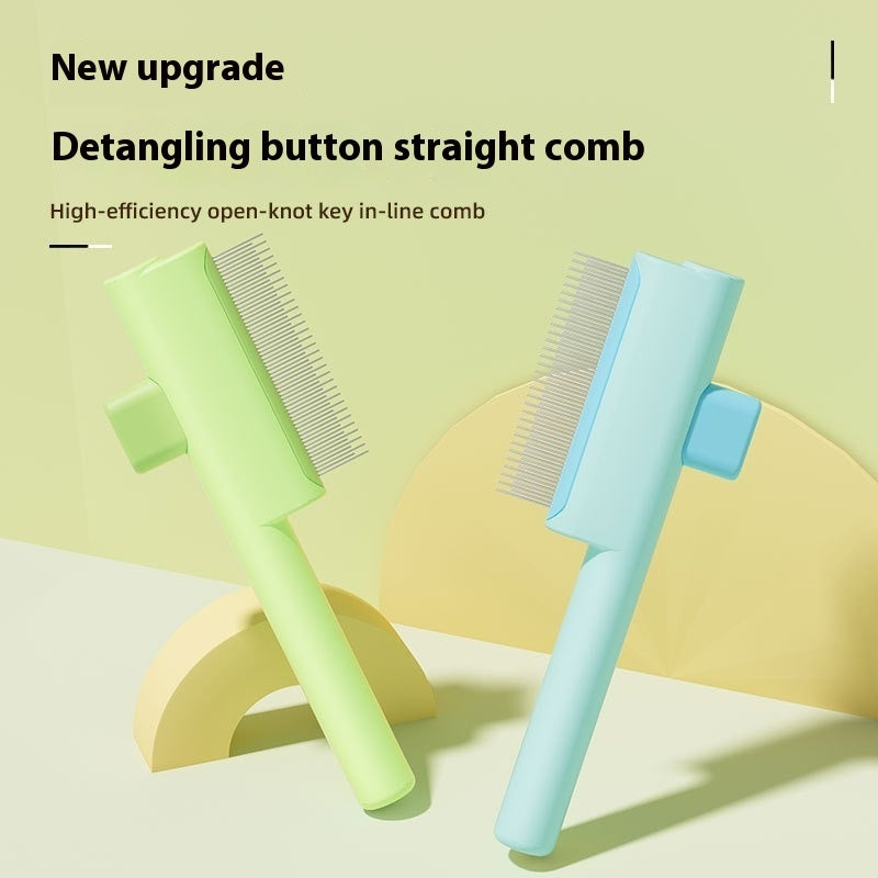 Pet Comb One-click Hair Removal And Knot Opening Cat Comb