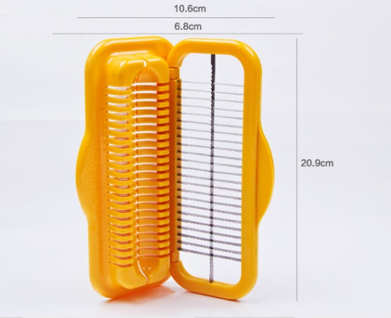 🍌 Quick Banana Slicer – Perfect Even Slices in Seconds Preserved Eggs