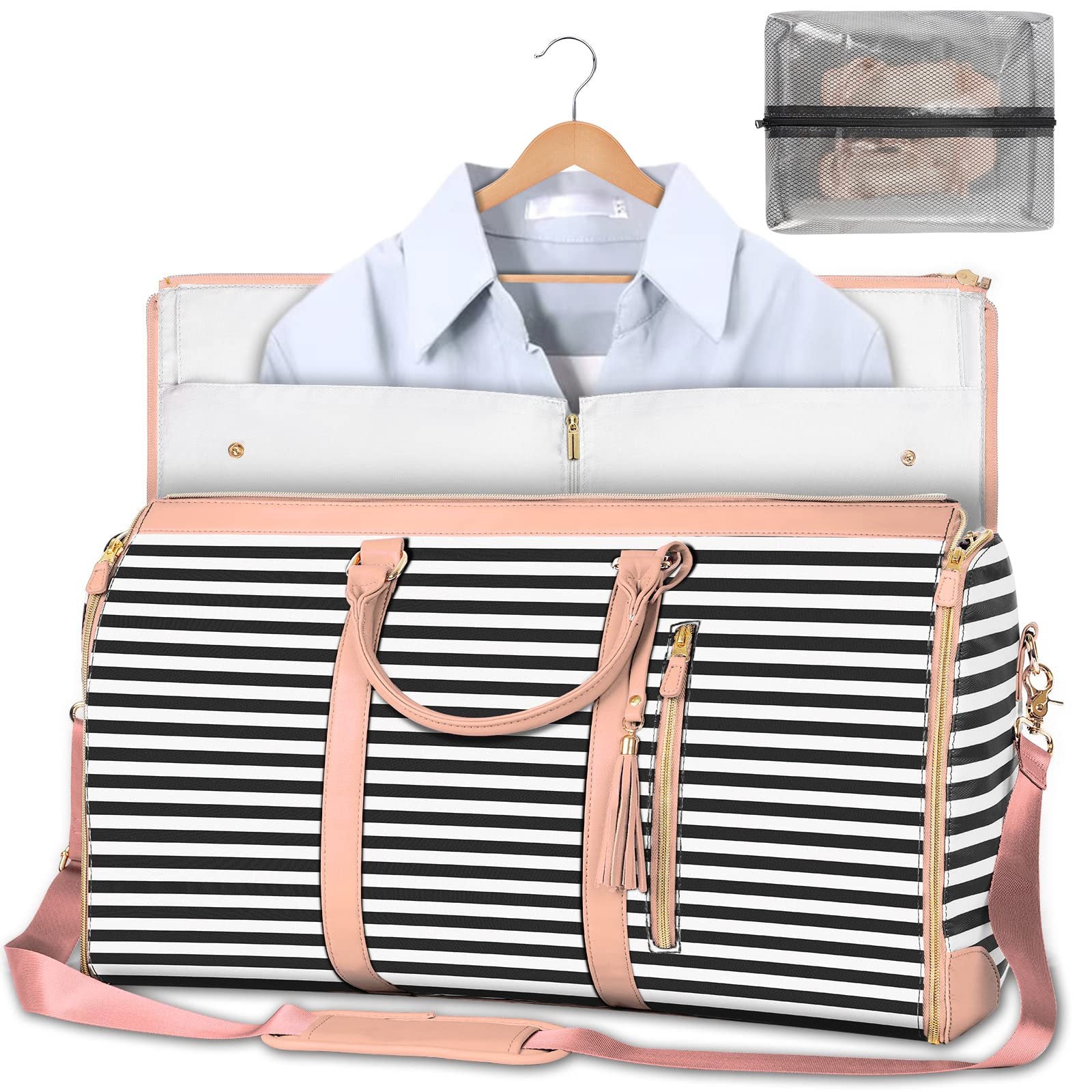 Carry Everything Travel Bag ✈️ | Wrinkle-Free Suit Storage + Waterproof Design”