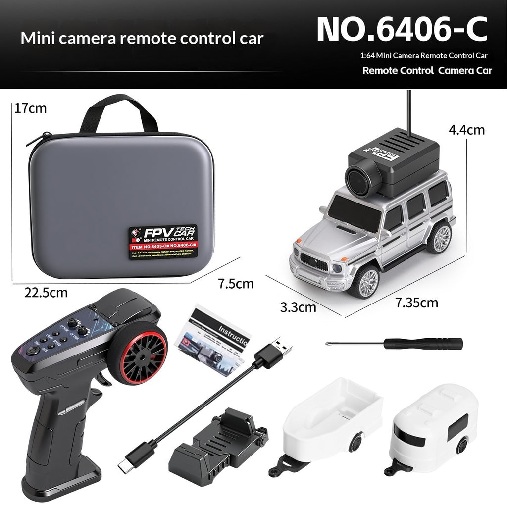 Remote Control Car Aerial Photography Self-stable Rear Drive Mini Car RC Model