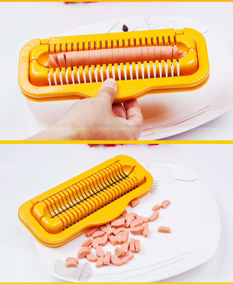 🍌 Quick Banana Slicer – Perfect Even Slices in Seconds Preserved Eggs