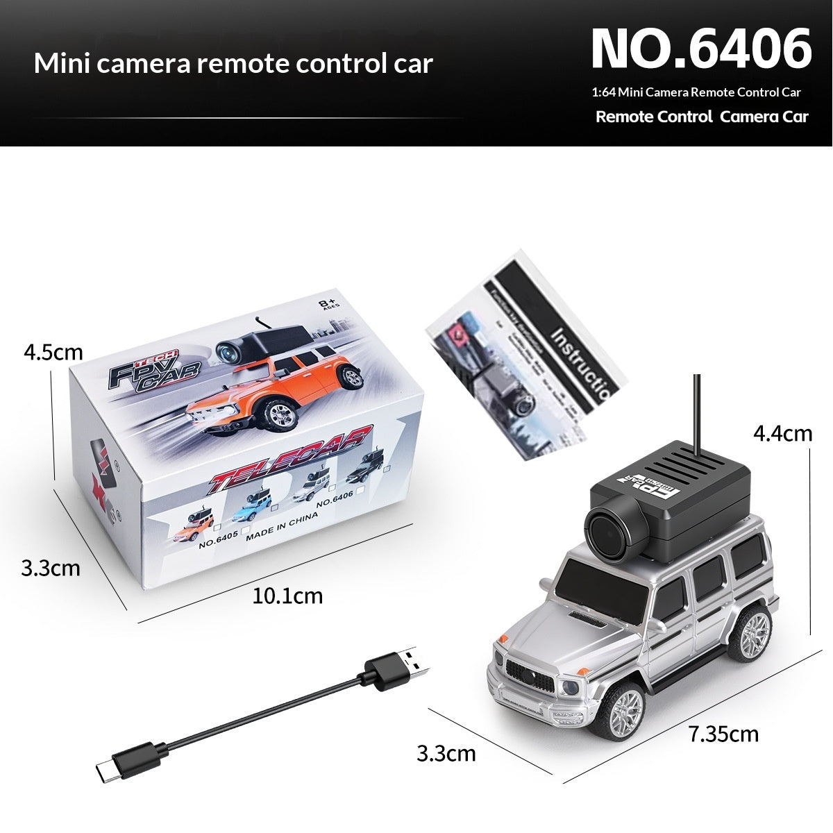 Remote Control Car Aerial Photography Self-stable Rear Drive Mini Car RC Model