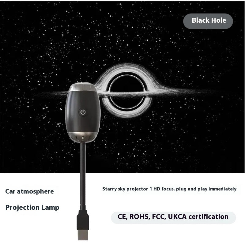 Car Projection Lamp Starry Usb Starry Sky Ambience Light