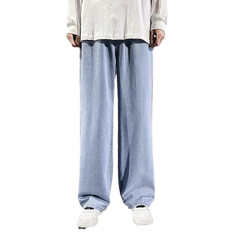 LabourX 'Men's Straight Loose  Design Jeans